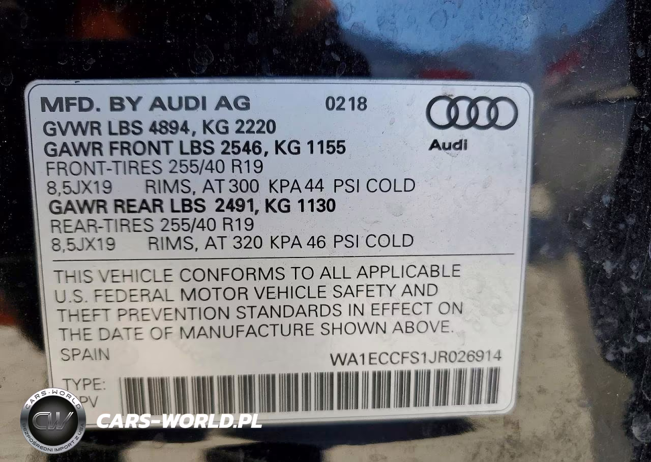 2018 Audi Q3 Premium VIN:WA1ECCFS1JR026914 - 13
