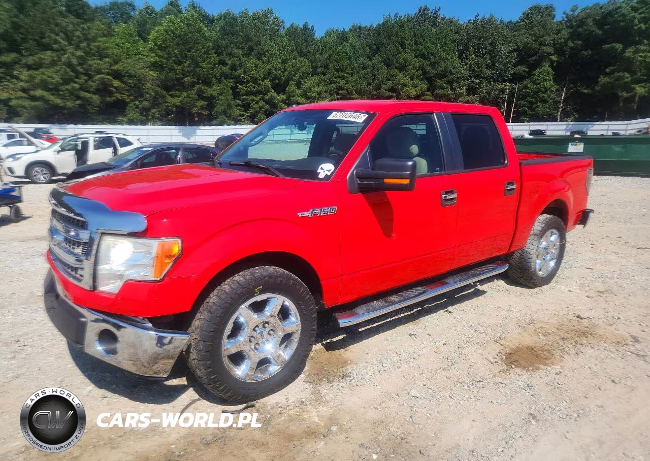 2013 Ford F150 Supercrew VIN:1FTFW1CF6DFA34512 - 1