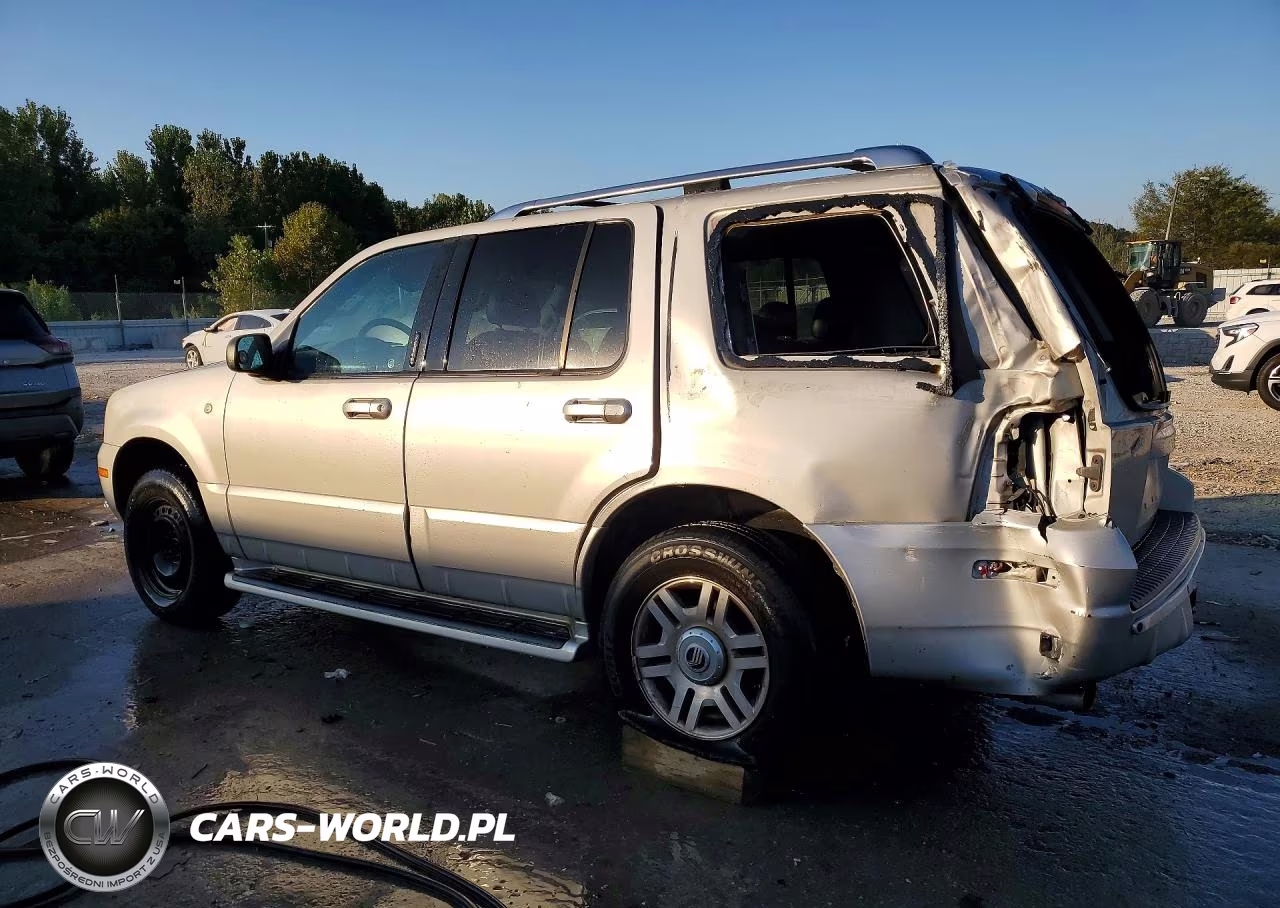 2004 Mercury Mountaineer VIN:4M2DU86W44ZJ38927 - 2