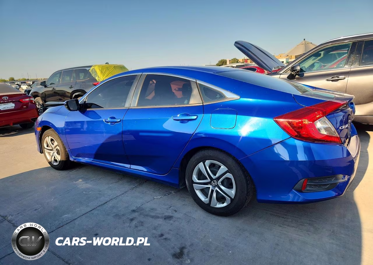 2016 Honda Civic Lx VIN:19XFC2F55GE030354 - 2