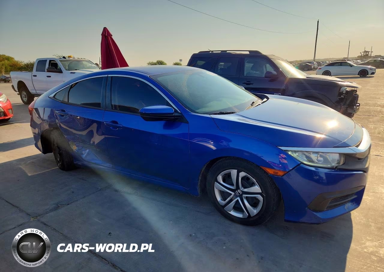 2016 Honda Civic Lx VIN:19XFC2F55GE030354 - 4