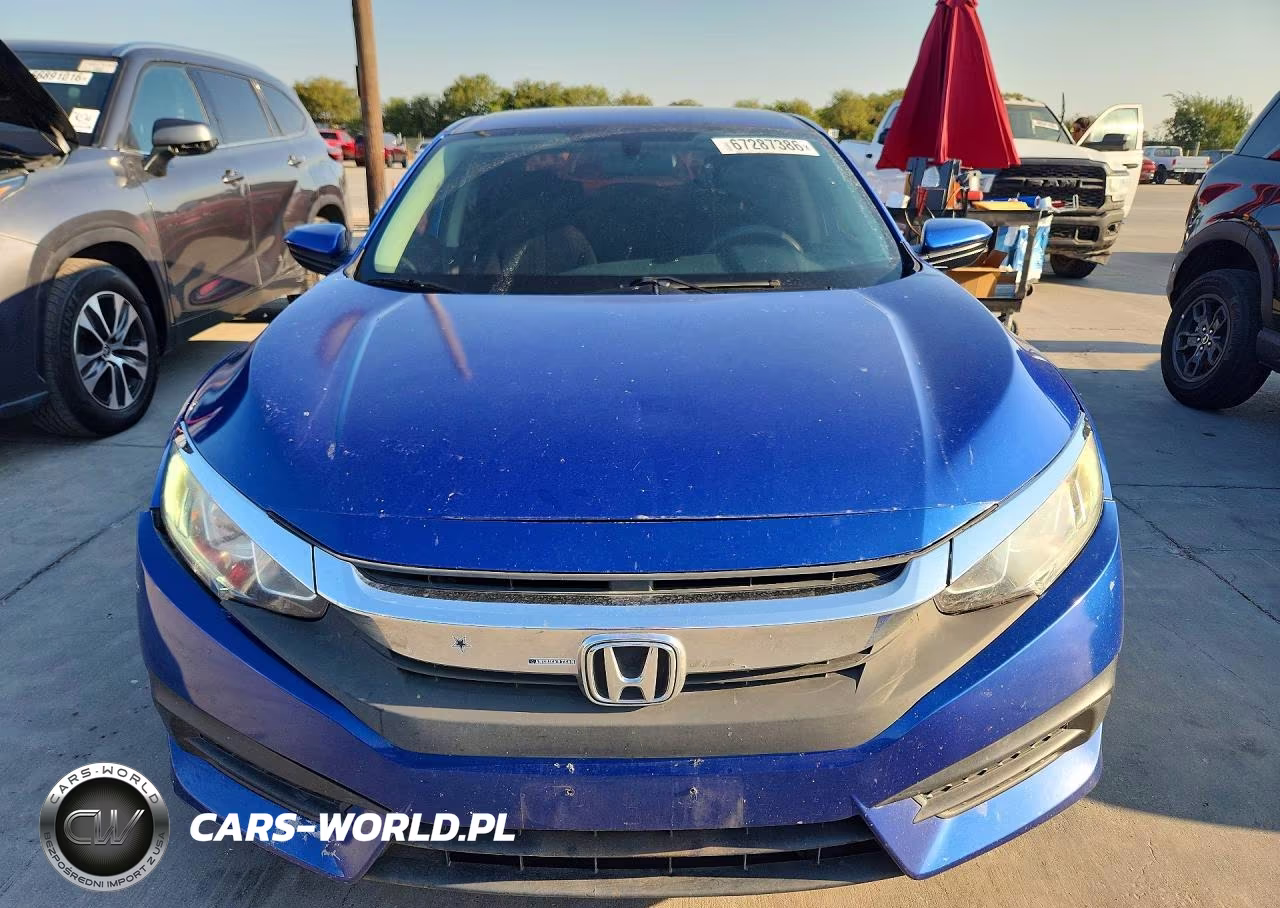 2016 Honda Civic Lx VIN:19XFC2F55GE030354 - 5