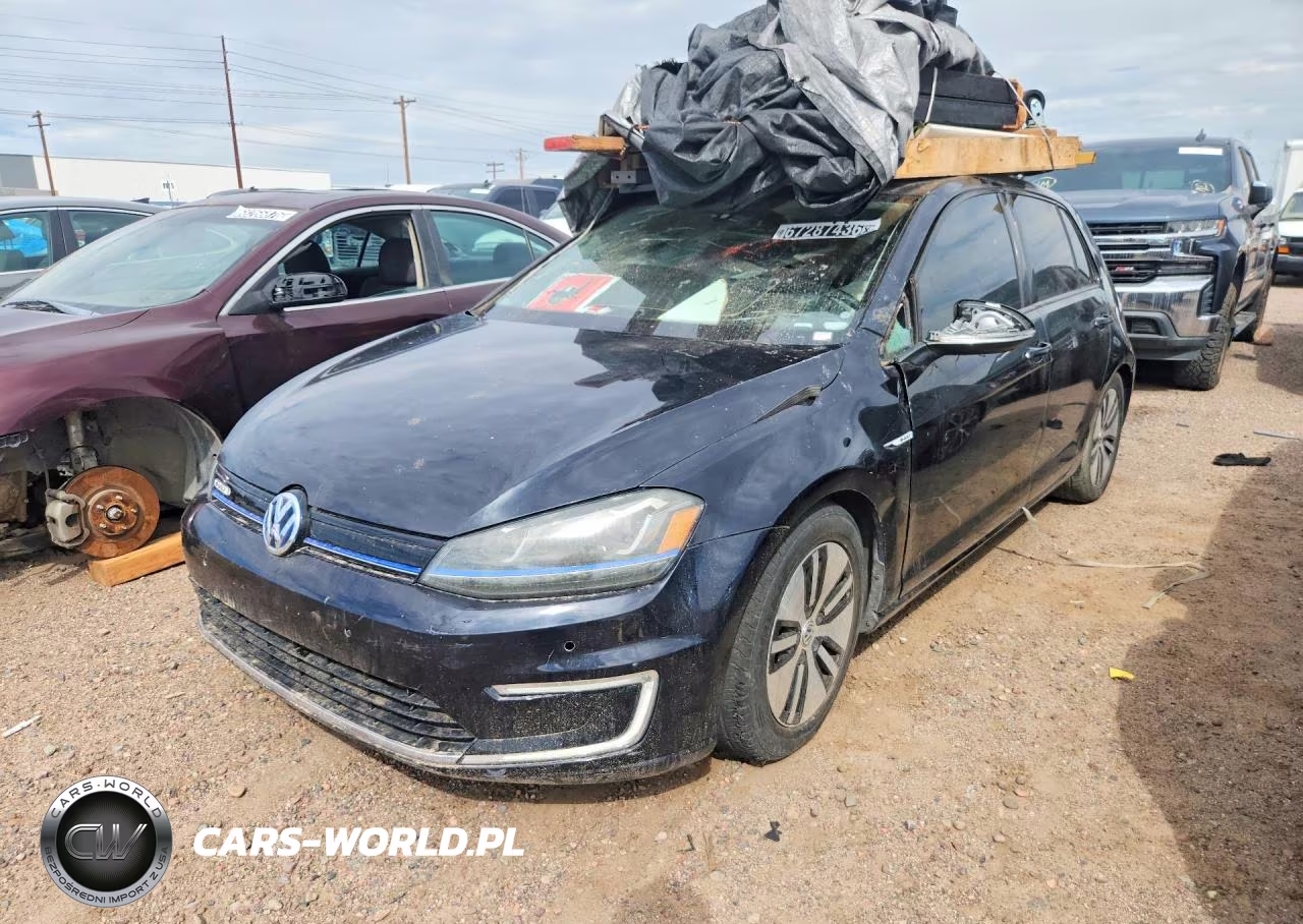 2016 Volkswagen E-Golf Sel Premium VIN:WVWPP7AU6GW907492 - 1