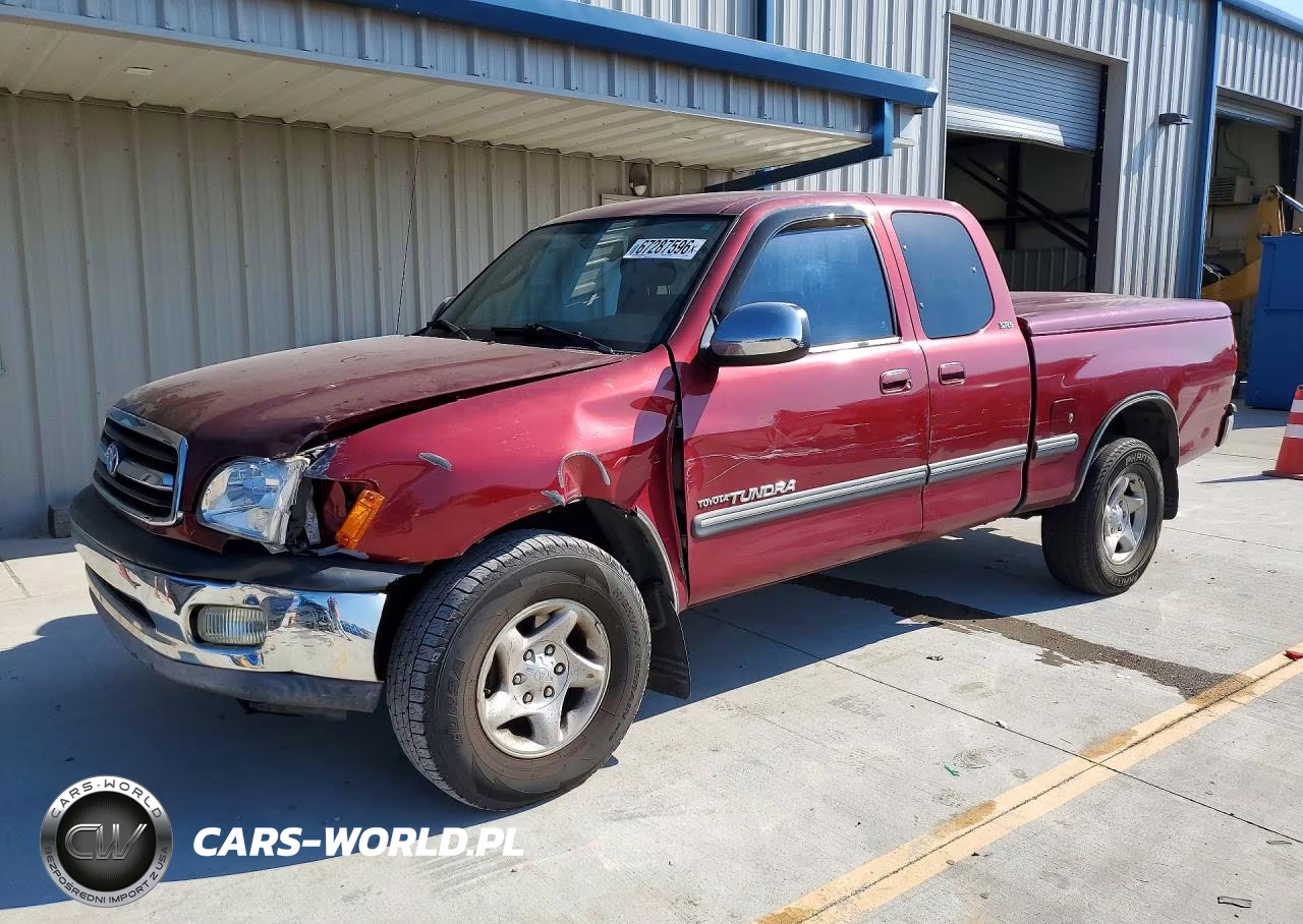 2002 Toyota Tundra Sr5 V8 VIN:5TBBT44142S267502 - 1