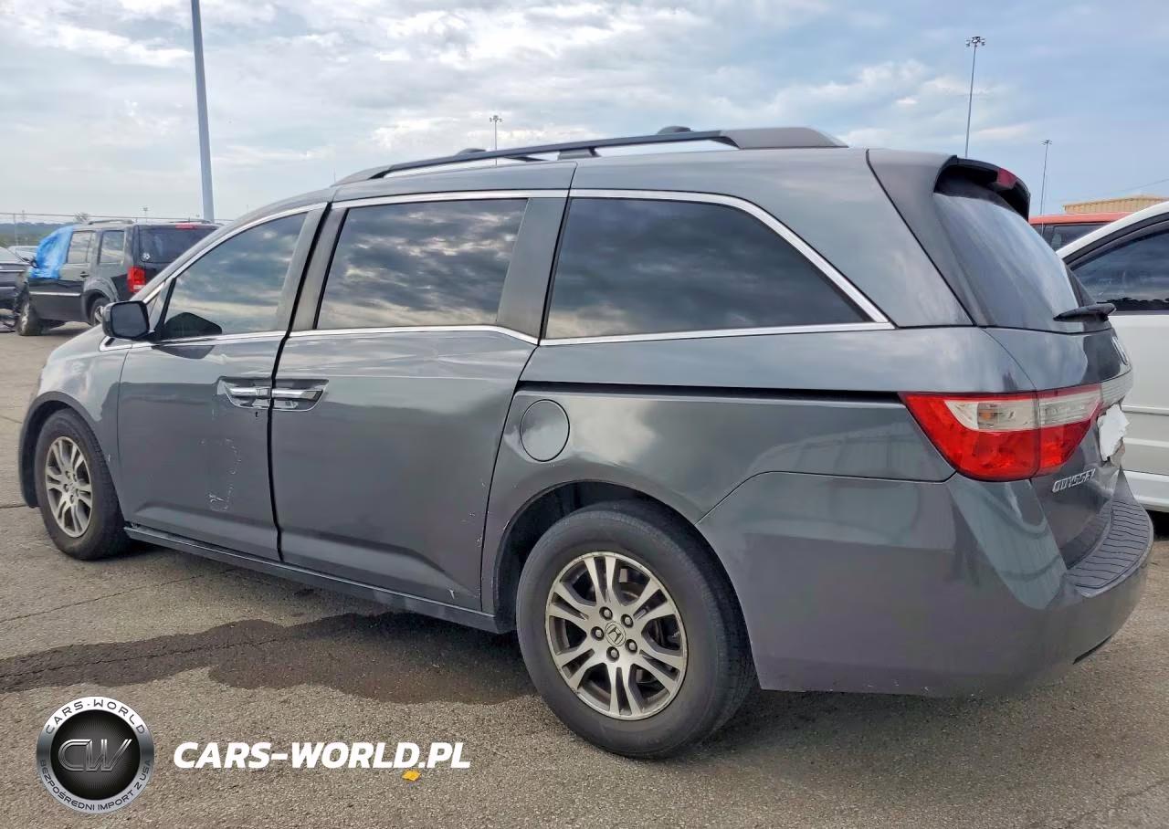 2012 Honda Odyssey Exl VIN:5FNRL5H6XCB090073 - 2