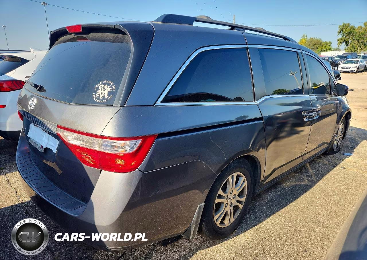 2012 Honda Odyssey Exl VIN:5FNRL5H6XCB090073 - 3