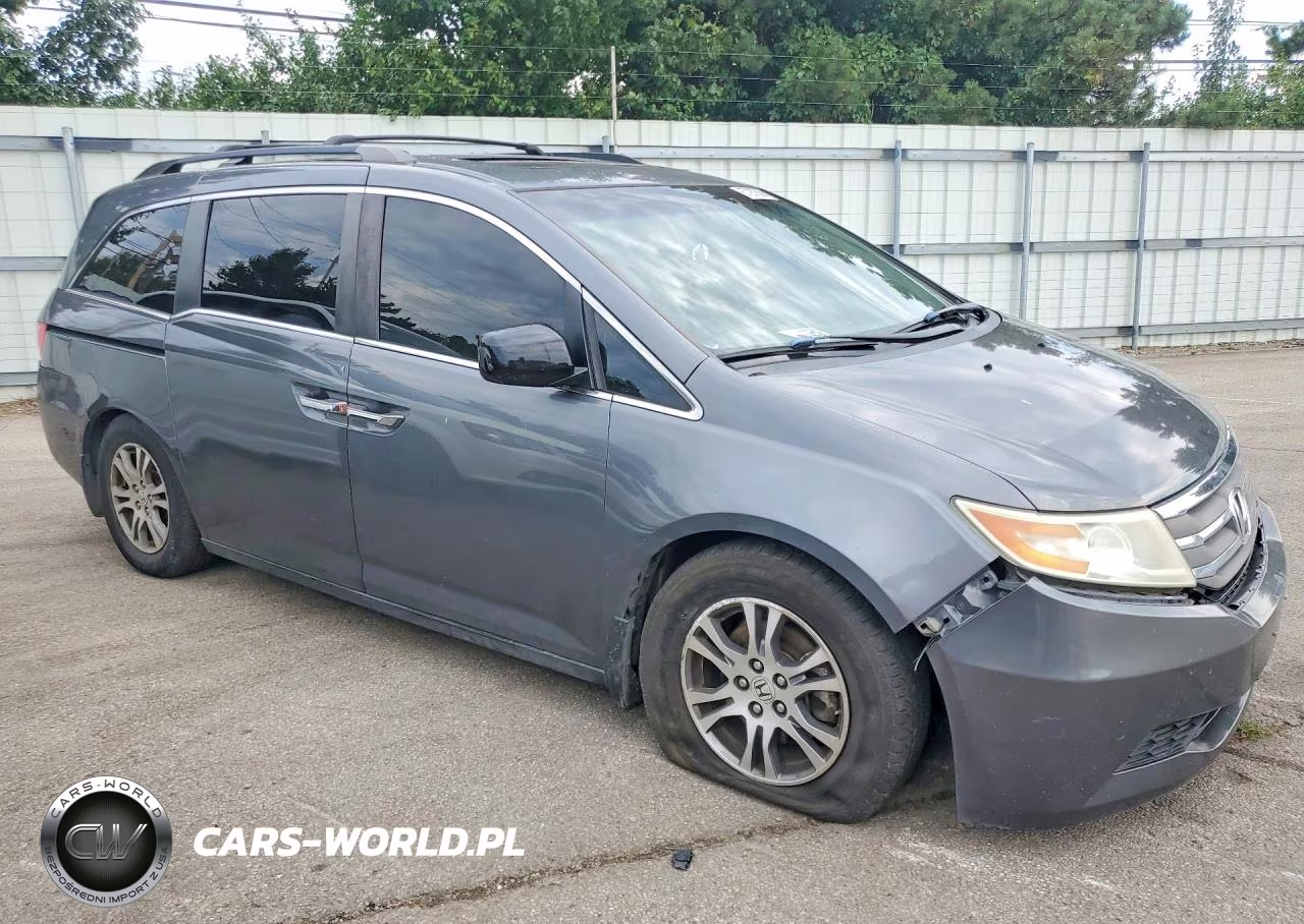 2012 Honda Odyssey Exl VIN:5FNRL5H6XCB090073 - 4