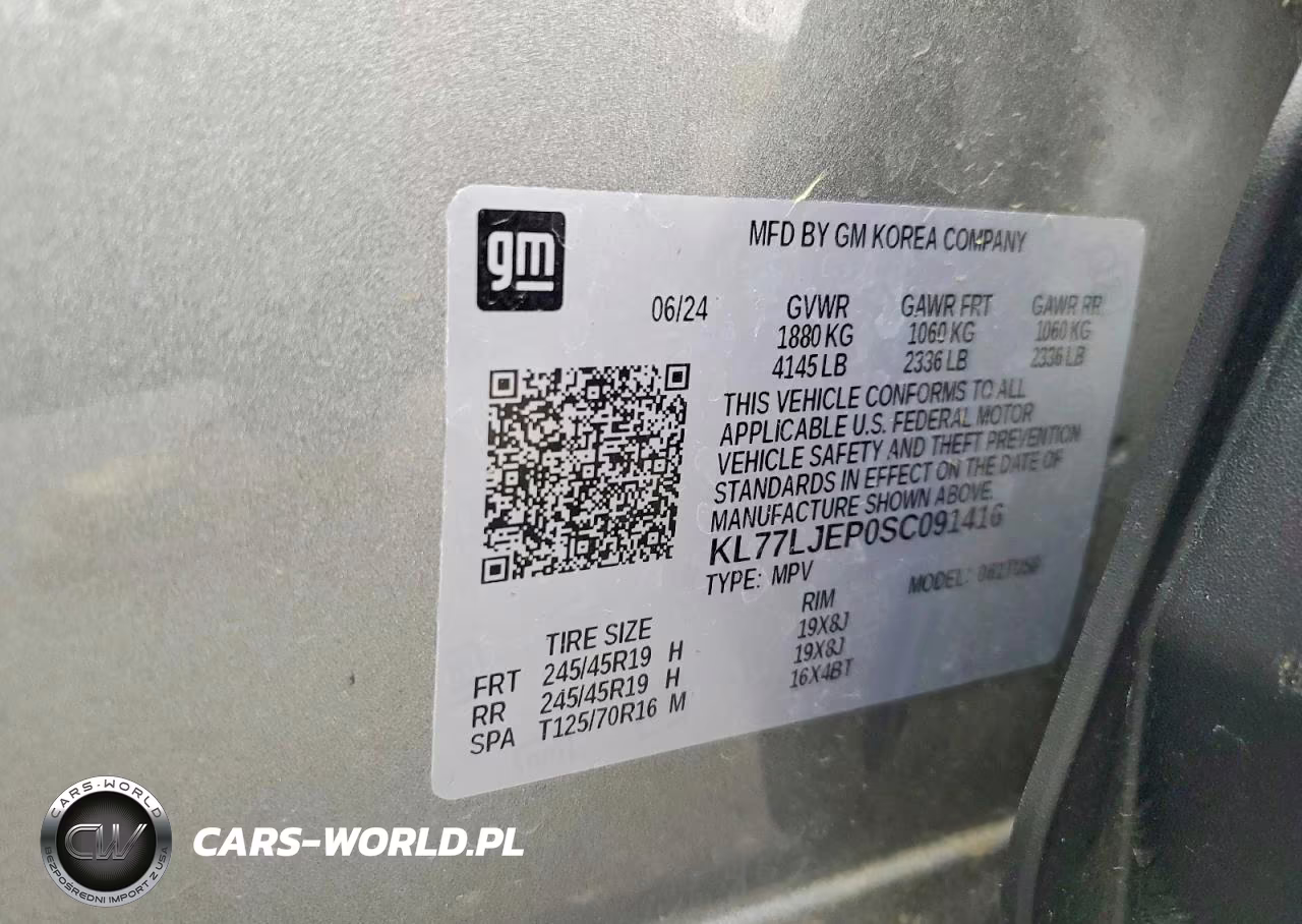2025 Chevrolet Trax 2Rs VIN:KL77LJEP0SC091416 - 13