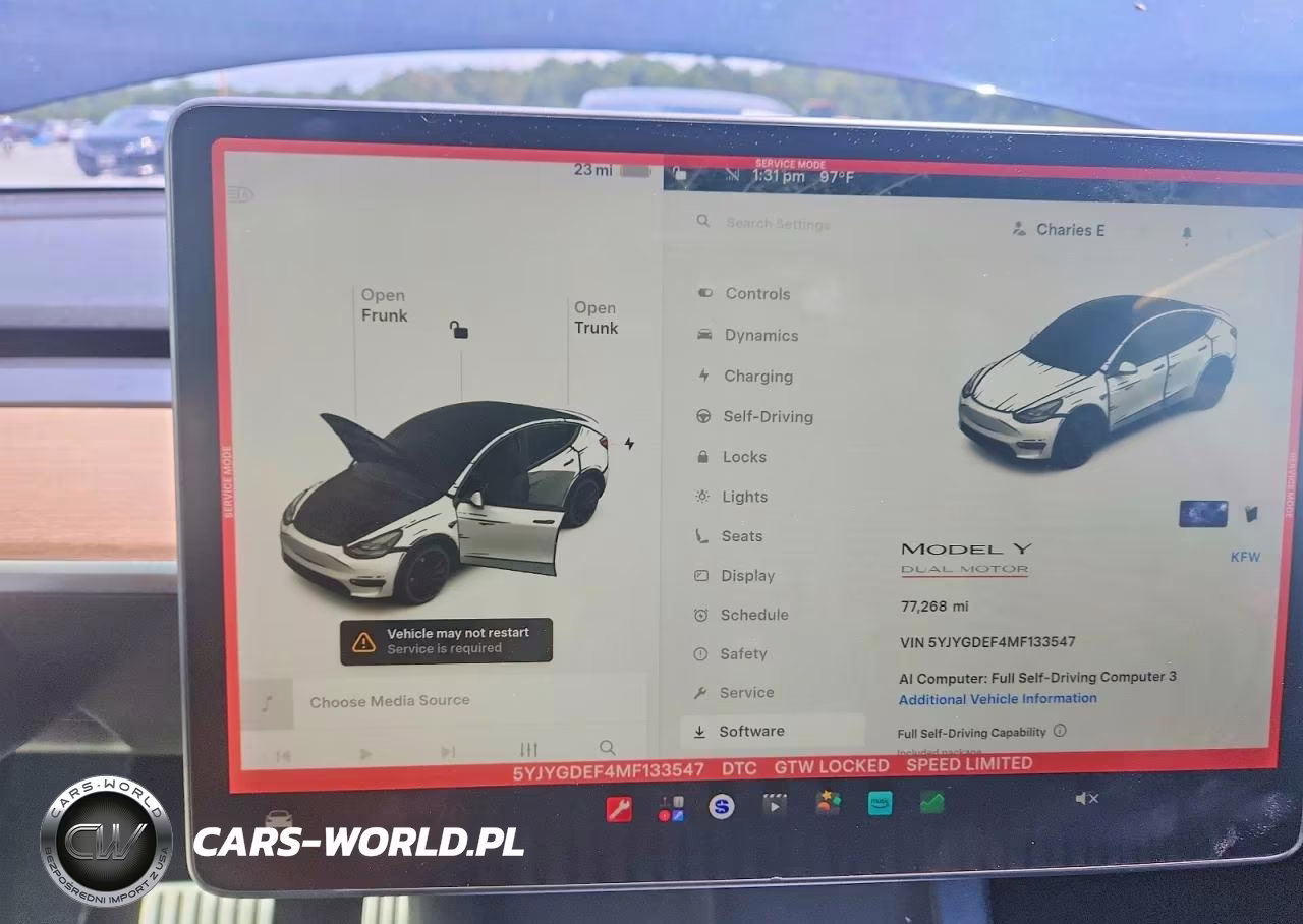 2021 Tesla Model Y VIN:5YJYGDEF4MF133547 - 9