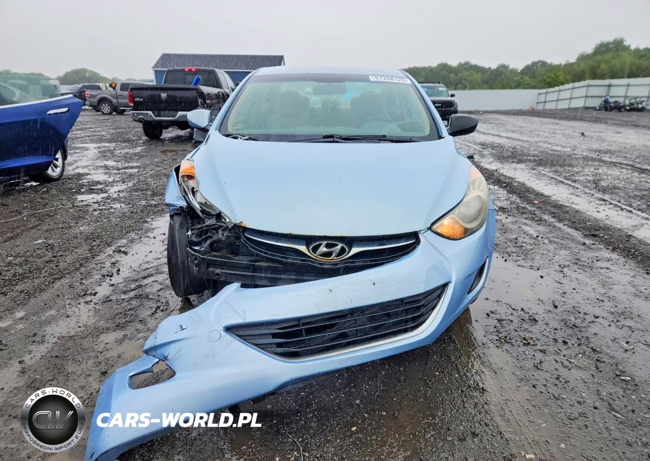 2011 Hyundai Elantra Gls VIN:KMHDH4AE5BU105393 - 5