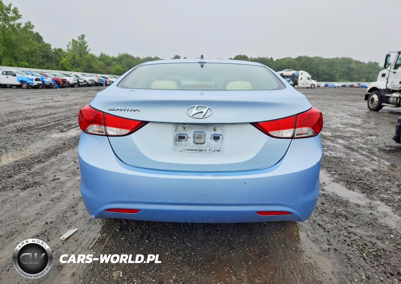 2011 Hyundai Elantra Gls VIN:KMHDH4AE5BU105393 - 6