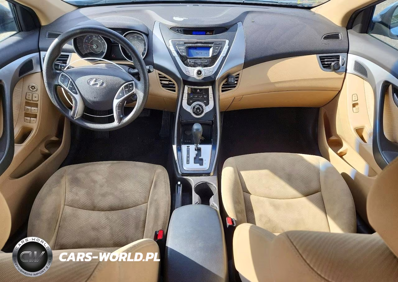 2011 Hyundai Elantra Gls VIN:KMHDH4AE5BU105393 - 8