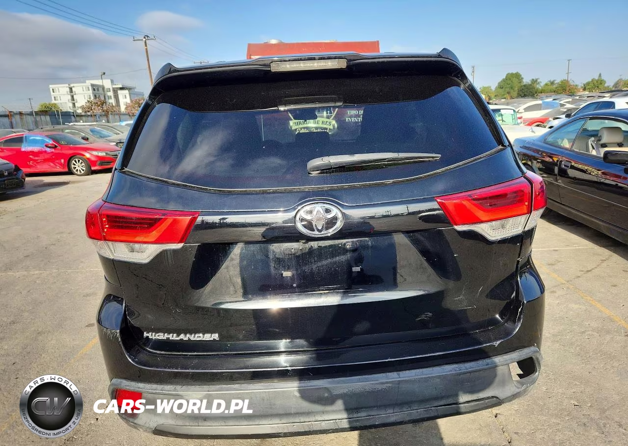 2019 Toyota Highlander Le VIN:5TDZARFH8KS054278 - 6