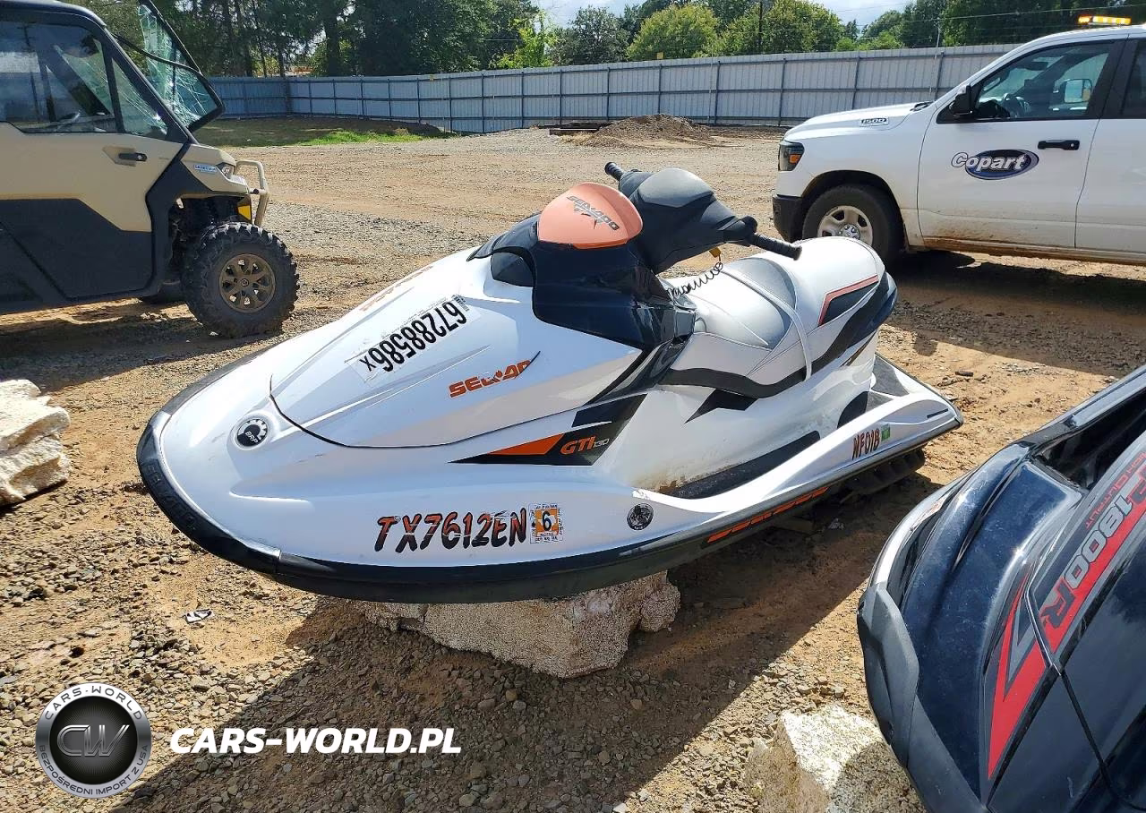 2010 Sea-Doo Gti 130 Jet Ski VIN:YDV31120D010 - 2