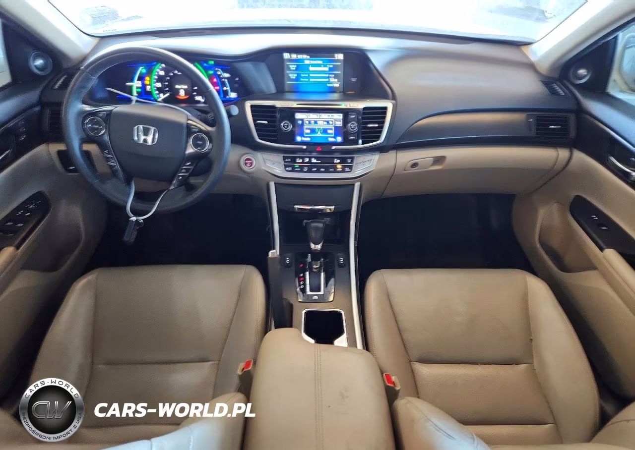 2015 Honda Accord Hybrid Exl VIN:1HGCR6F56FA009234 - 8