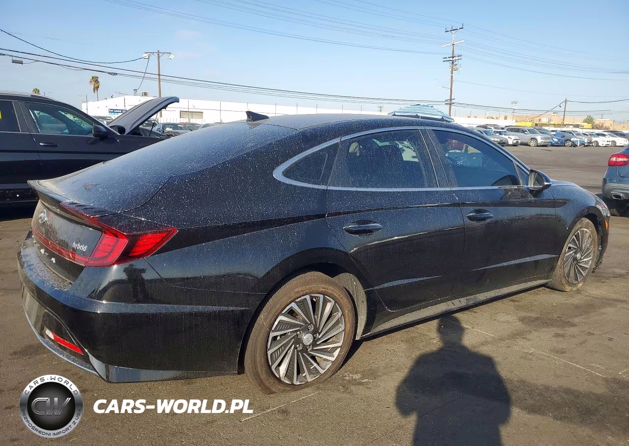 2023 Hyundai Sonata Hybrid Sel VIN:KMHL34JJ6PA053854 - 3