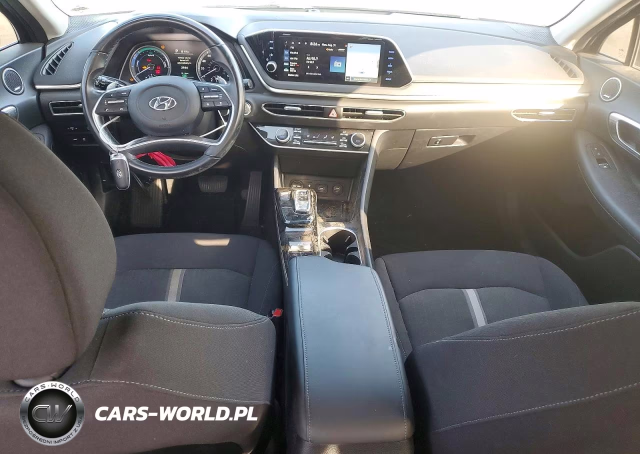 2023 Hyundai Sonata Hybrid Sel VIN:KMHL34JJ6PA053854 - 8