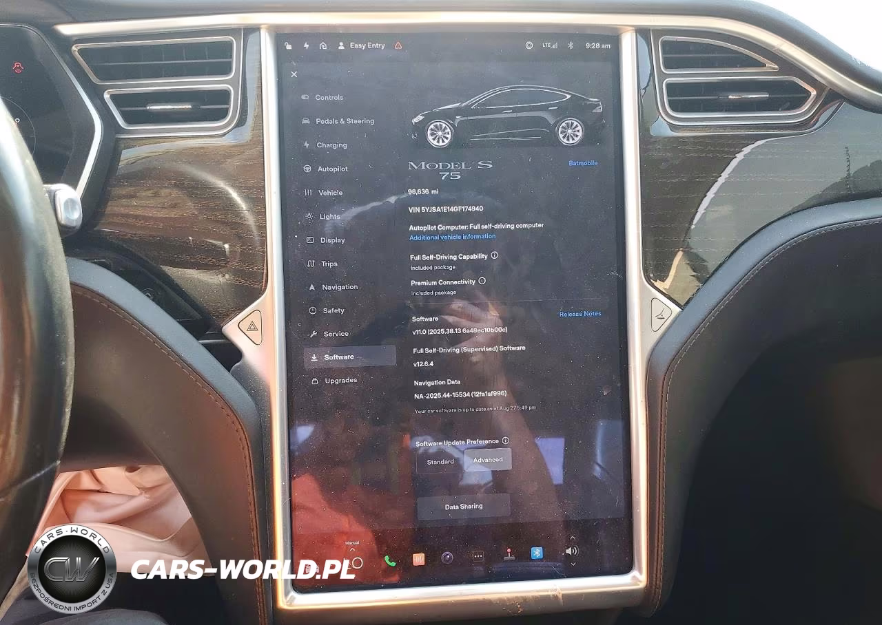 2016 Tesla Model S VIN:5YJSA1E14GF174940 - 9