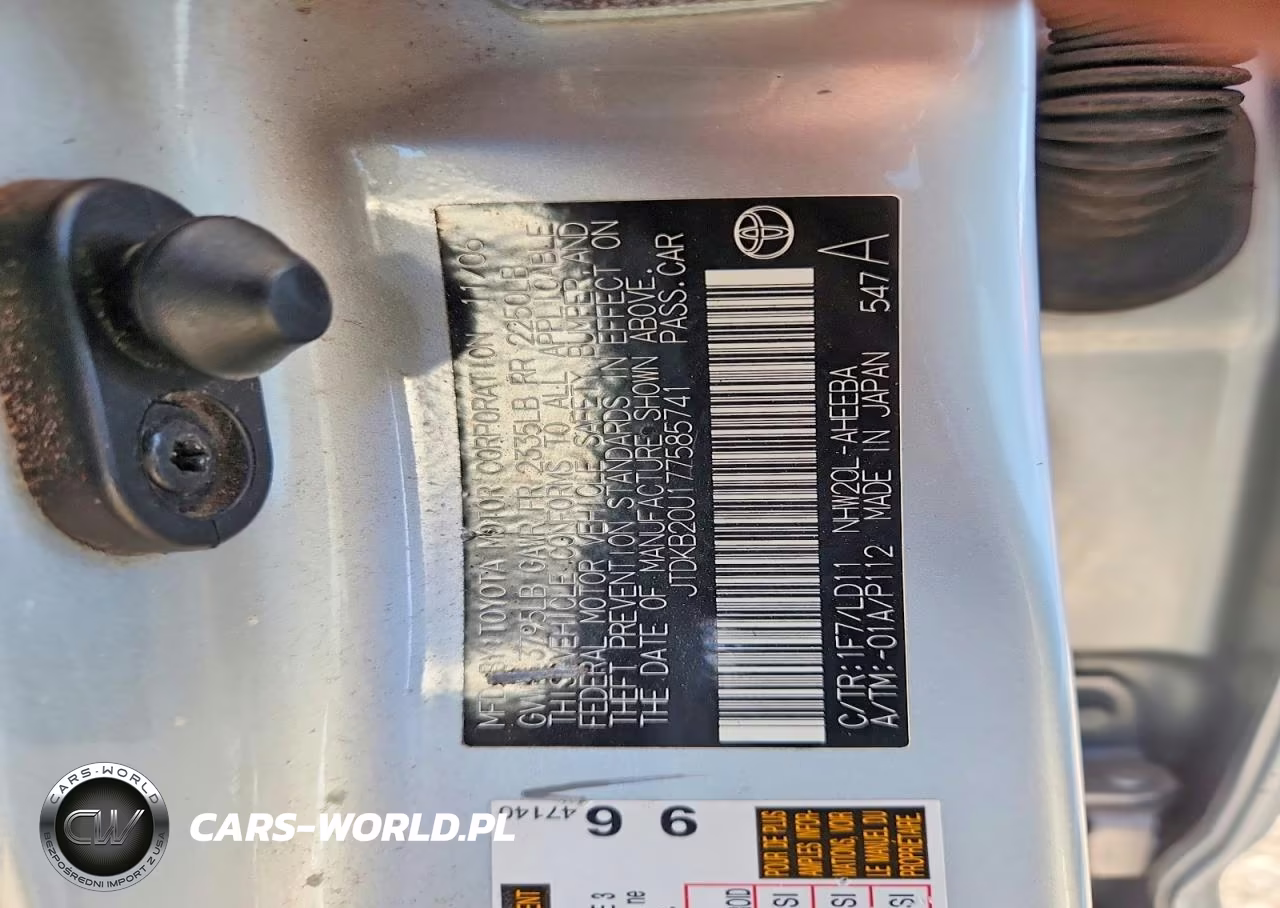 2007 Toyota Prius Touring VIN:JTDKB20U177585741 - 12