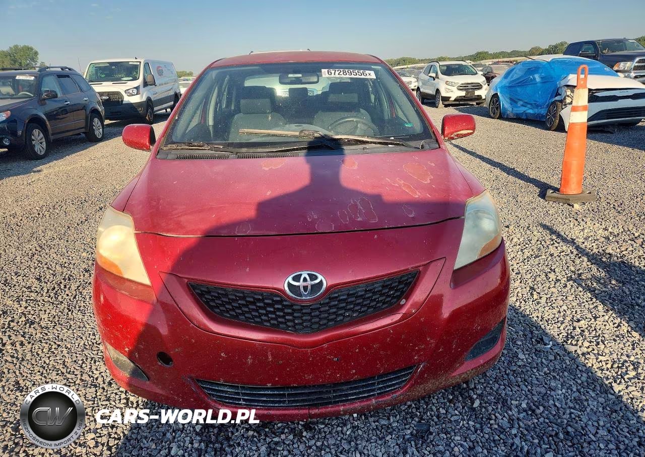 2010 Toyota Yaris Base VIN:JTDBT4K34A1364206 - 5
