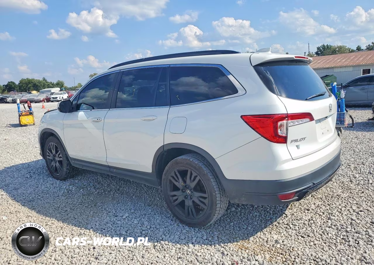 2021 Honda Pilot Se VIN:5FNYF6H29MB086524 - 2