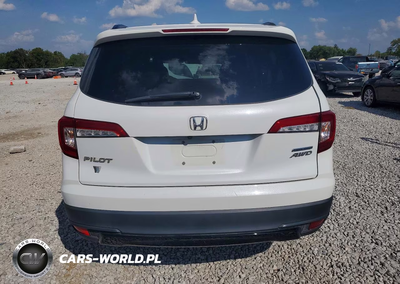 2021 Honda Pilot Se VIN:5FNYF6H29MB086524 - 6