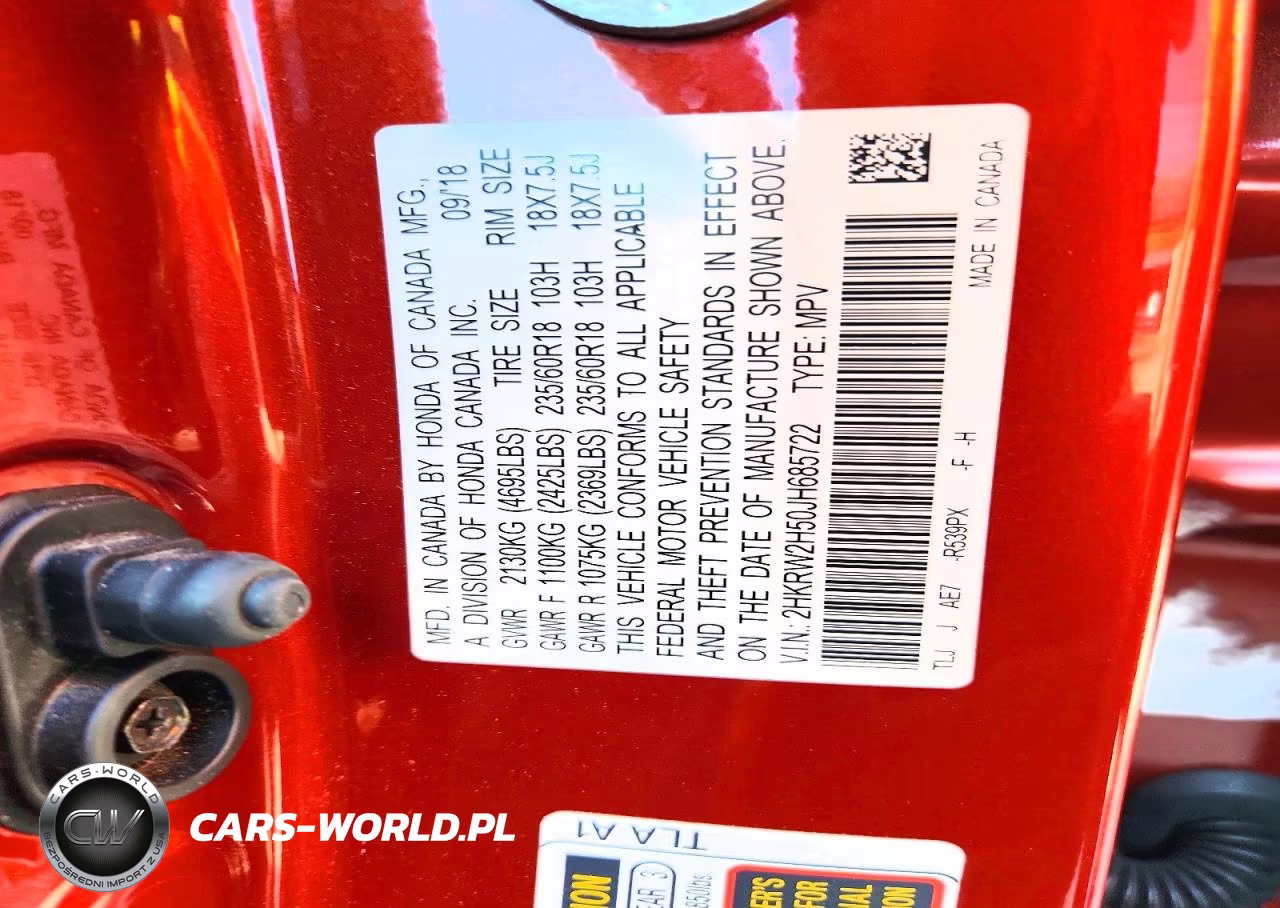 2018 Honda Cr-V Ex VIN:2HKRW2H50JH685722 - 13