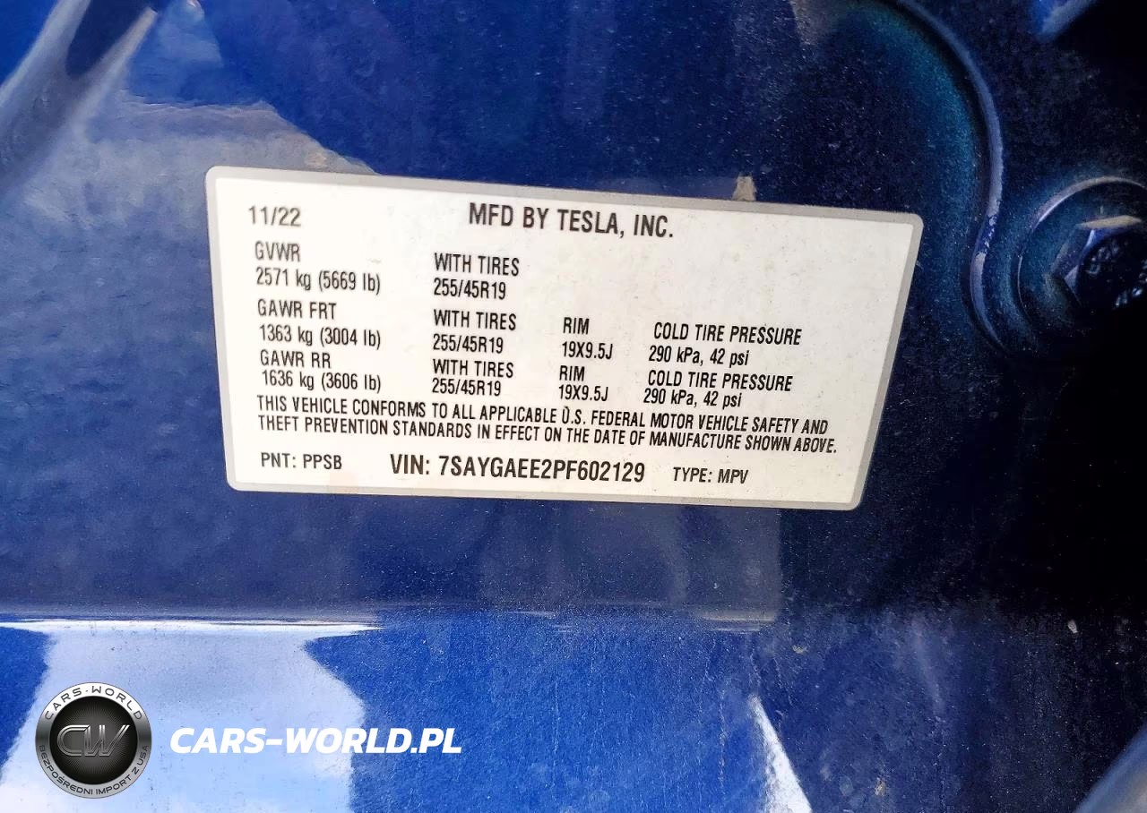 2023 Tesla Model Y VIN:7SAYGAEE2PF602129 - 13
