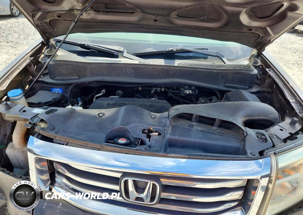 2012 Honda Pilot Lx VIN:5FNYF3H28CB037215 - 12