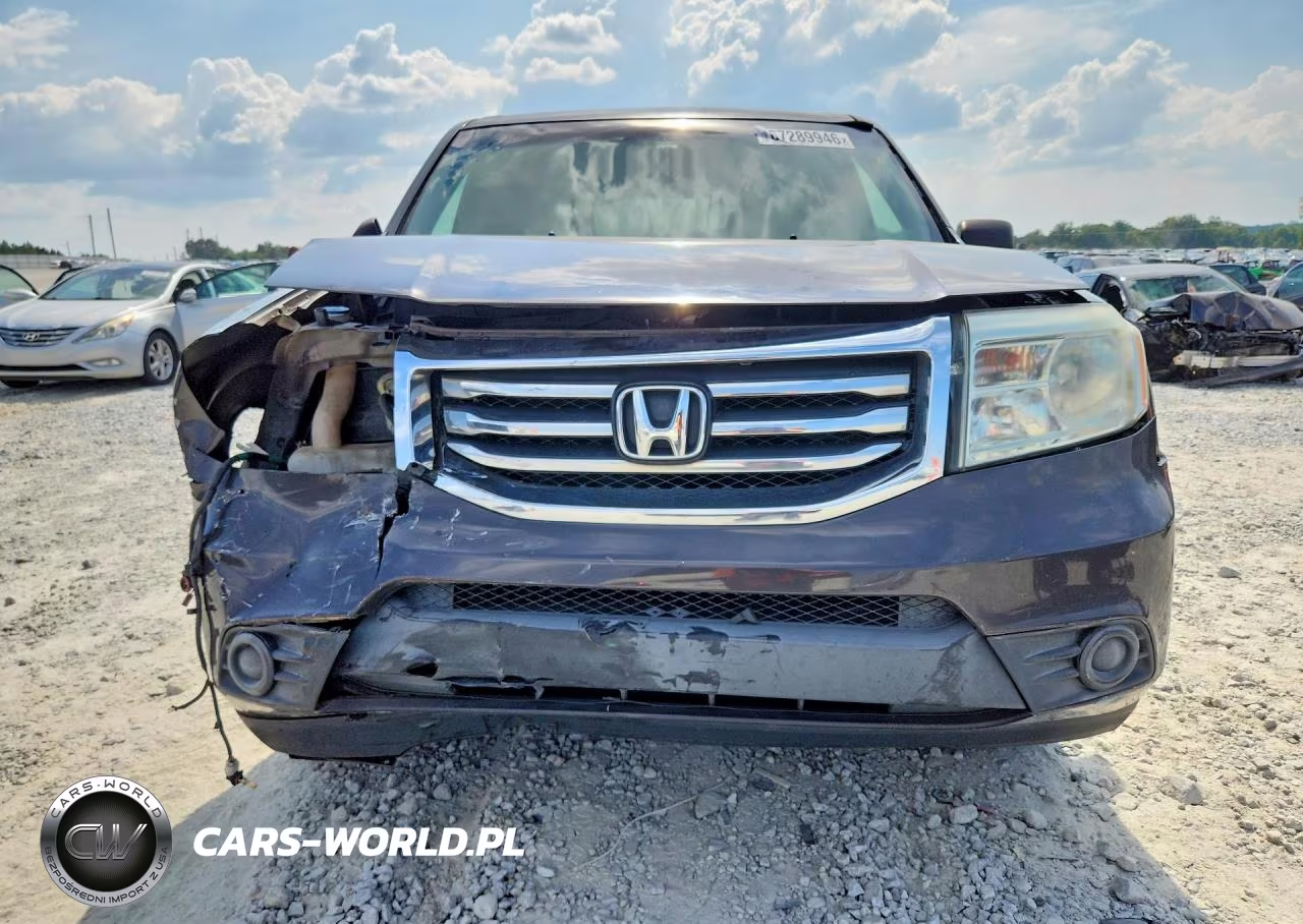 2012 Honda Pilot Lx VIN:5FNYF3H28CB037215 - 5