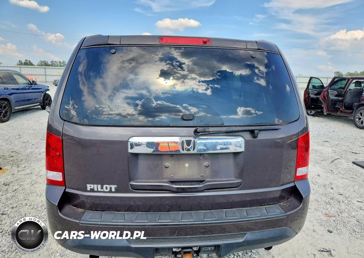 2012 Honda Pilot Lx VIN:5FNYF3H28CB037215 - 6