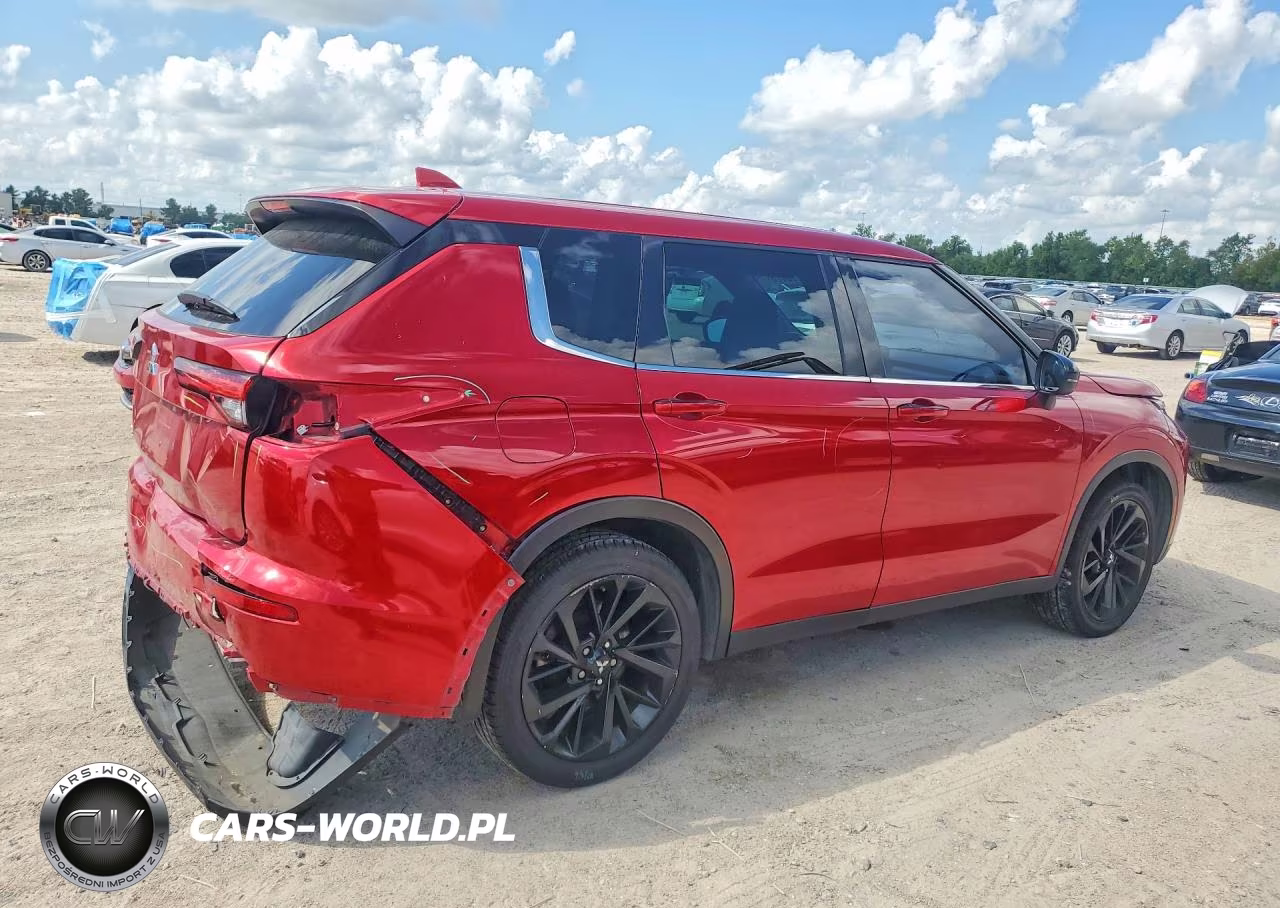 2022 Mitsubishi Outlander Se VIN:JA4J3UA81NZ092420 - 3