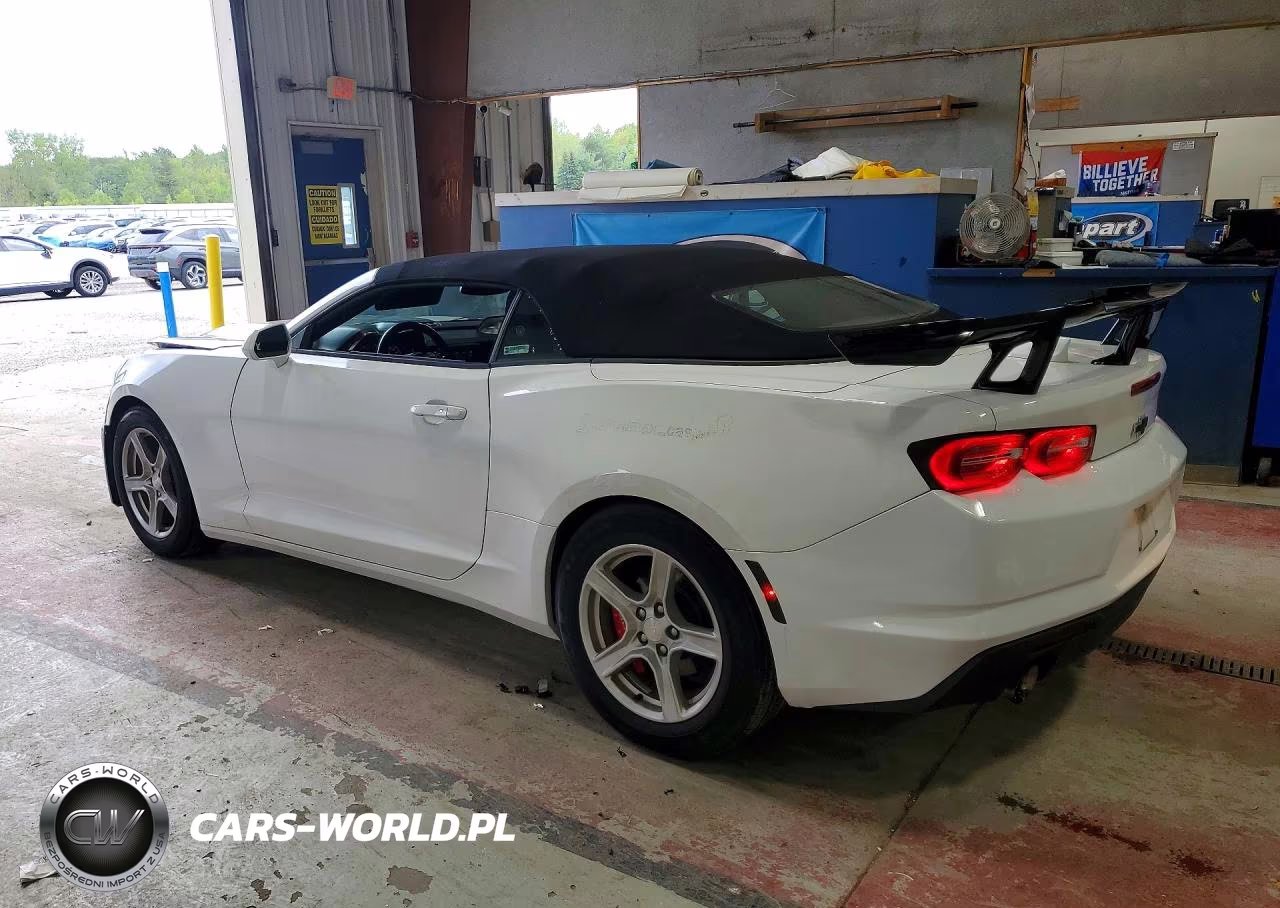 2019 Chevrolet Camaro Ls VIN:1G1FB3DSXK0132261 - 2