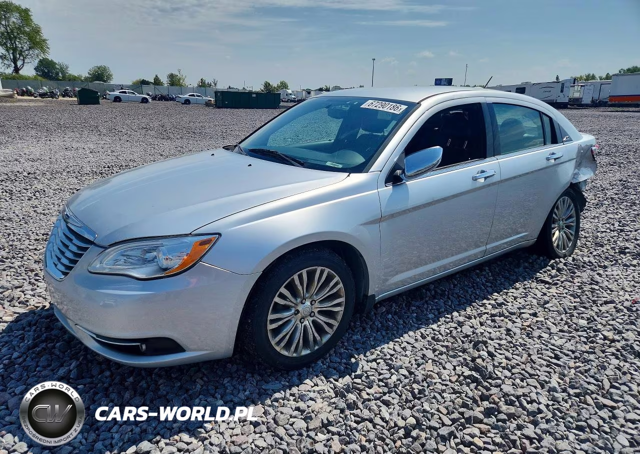 2012 Chrysler 200 Limited VIN:1C3CCBCB0CN306723 - 1