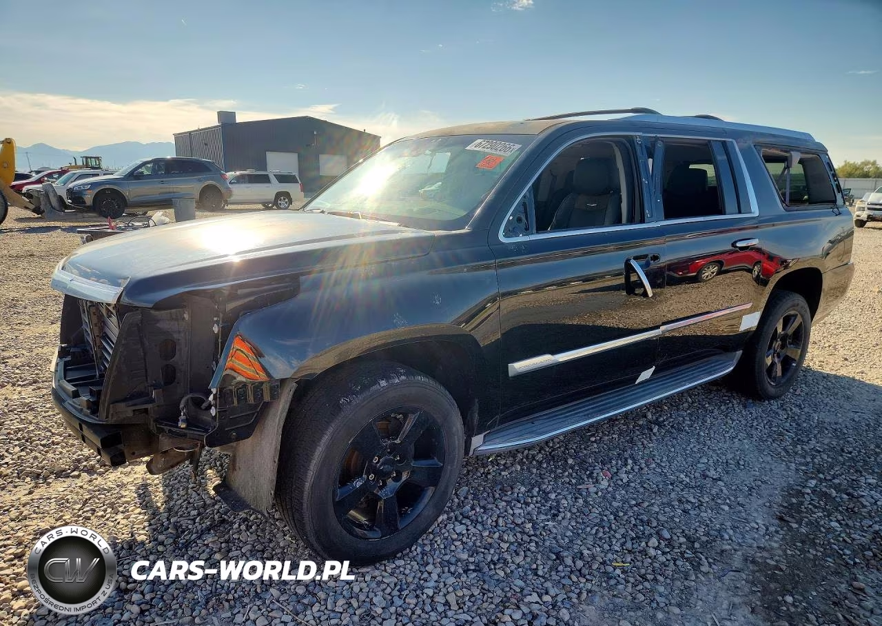 2015 Cadillac Escalade Esv Luxury VIN:1GYS3HKJ2FR281060 - 1