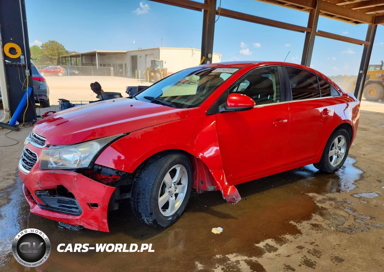 2015 Chevrolet Cruze Lt VIN:1G1PC5SB0F7253412 - 1