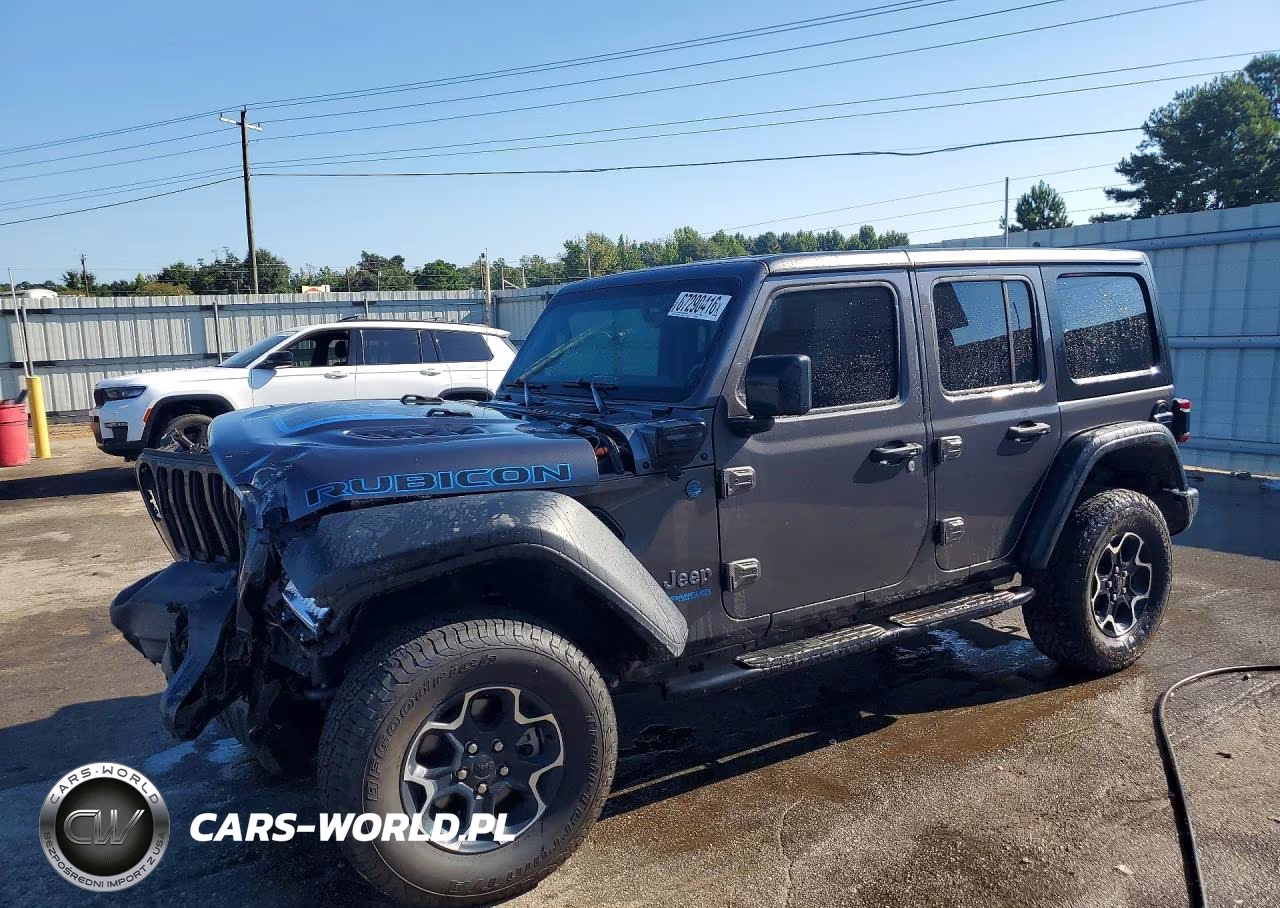 2022 Jeep Wrangler Unlimited Rubicon 4Xe VIN:1C4JJXR66NW238909 - 1