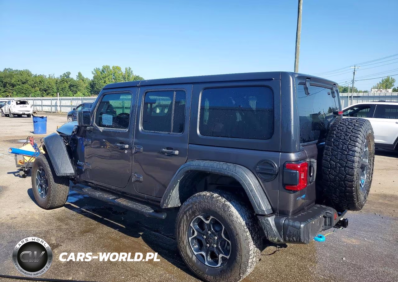 2022 Jeep Wrangler Unlimited Rubicon 4Xe VIN:1C4JJXR66NW238909 - 2