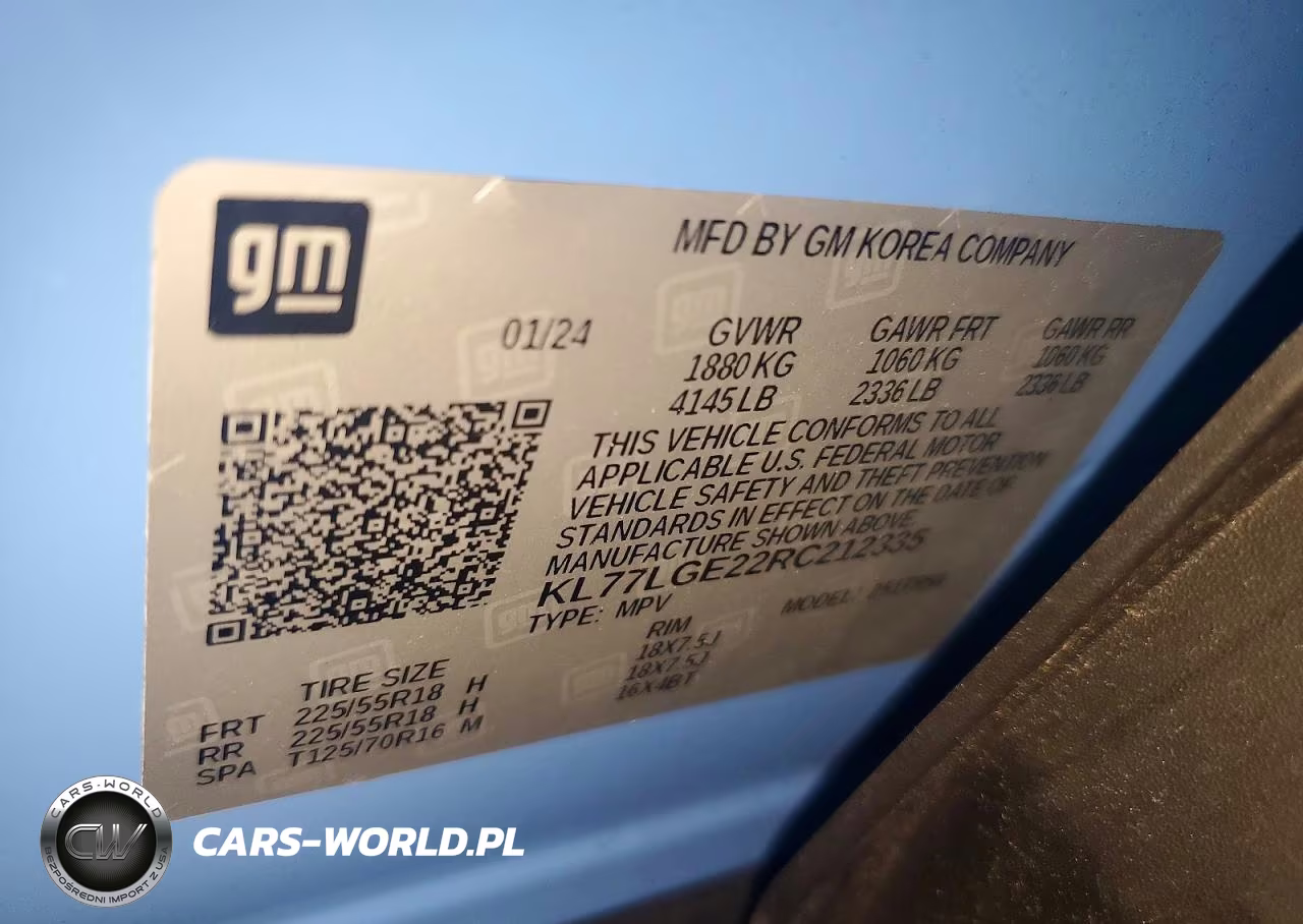 2024 Chevrolet Trax 1Rs VIN:KL77LGE22RC212335 - 13