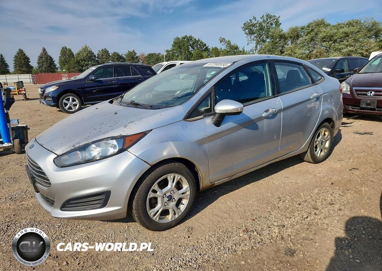 2014 Ford Fiesta Se VIN:3FADP4BJ5EM190527 - 1