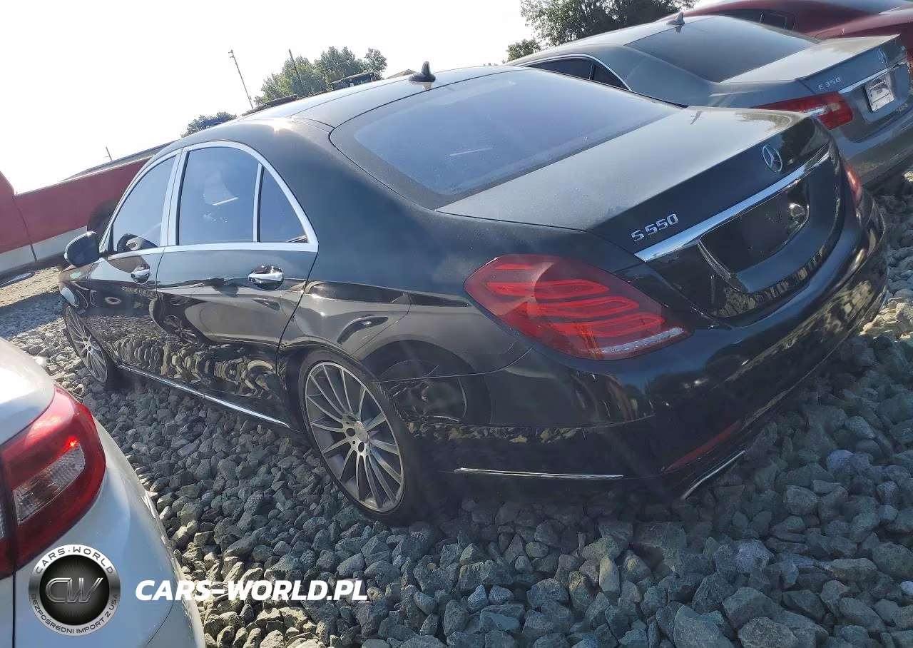 2015 Mercedes-Benz S 550 VIN:WDDUG8CBXFA156399 - 2