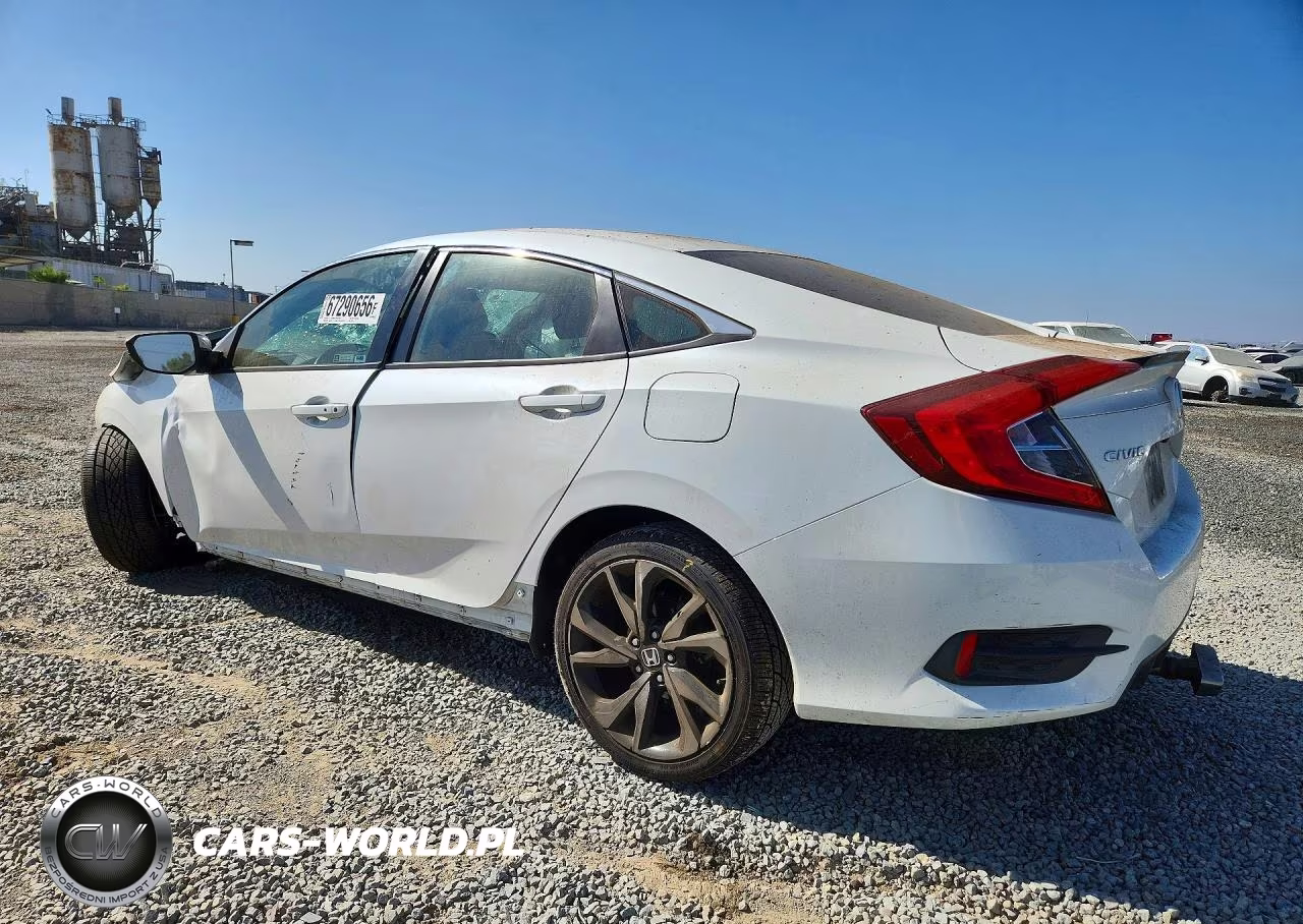 2020 Honda Civic Sport VIN:2HGFC2F87LH591570 - 2
