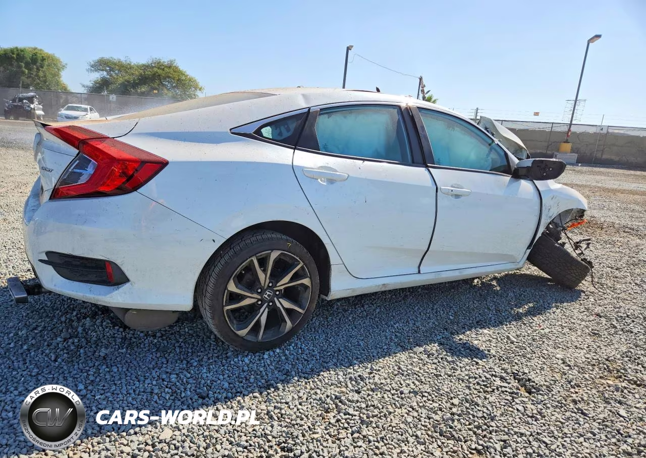 2020 Honda Civic Sport VIN:2HGFC2F87LH591570 - 3
