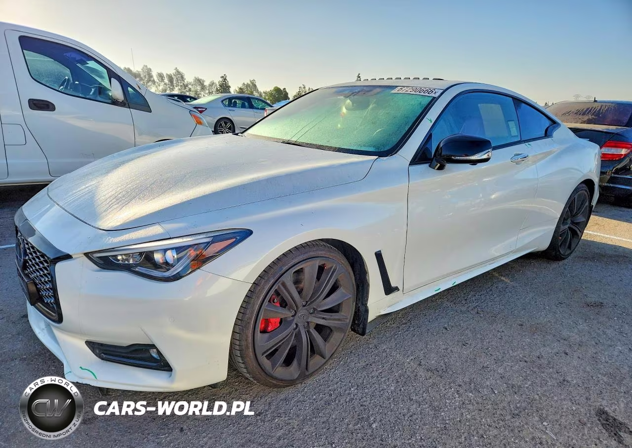2022 Infiniti Q60 Red Sport 400