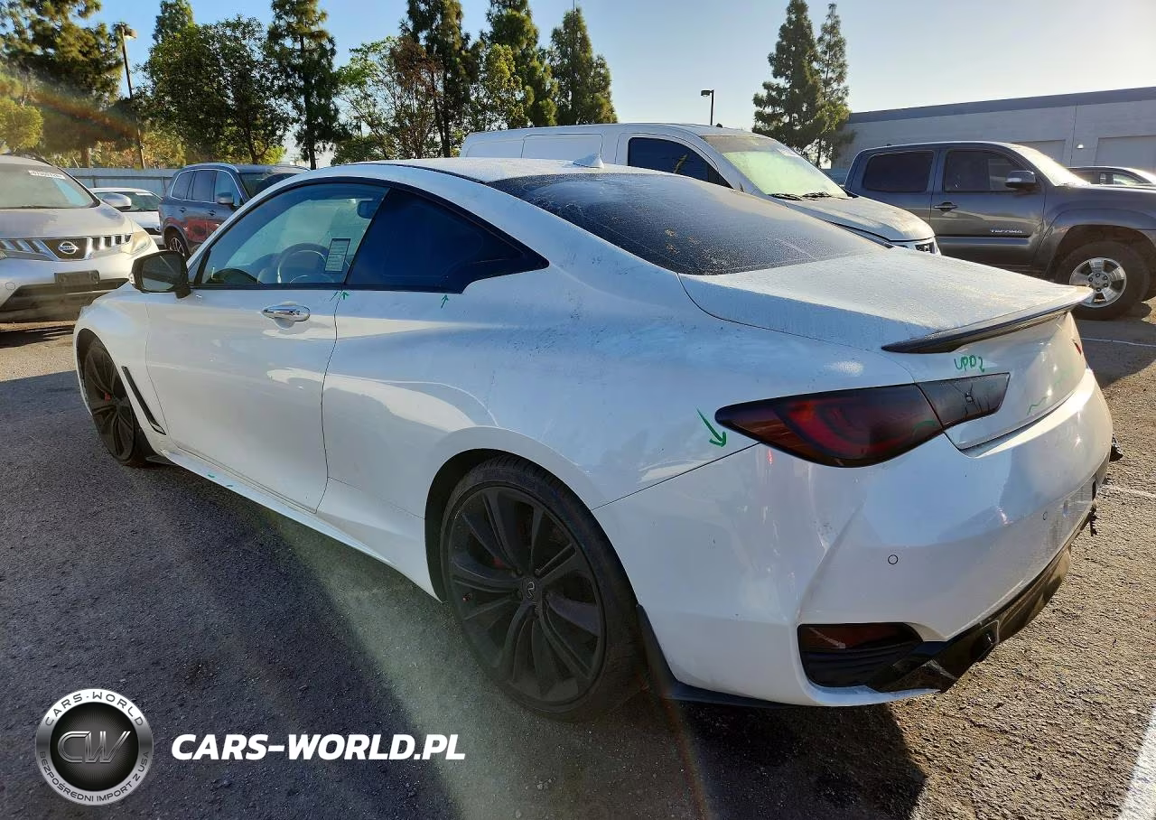 2022 Infiniti Q60 Red Sport 400 VIN:JN1FV7LK3NM660263 - 2