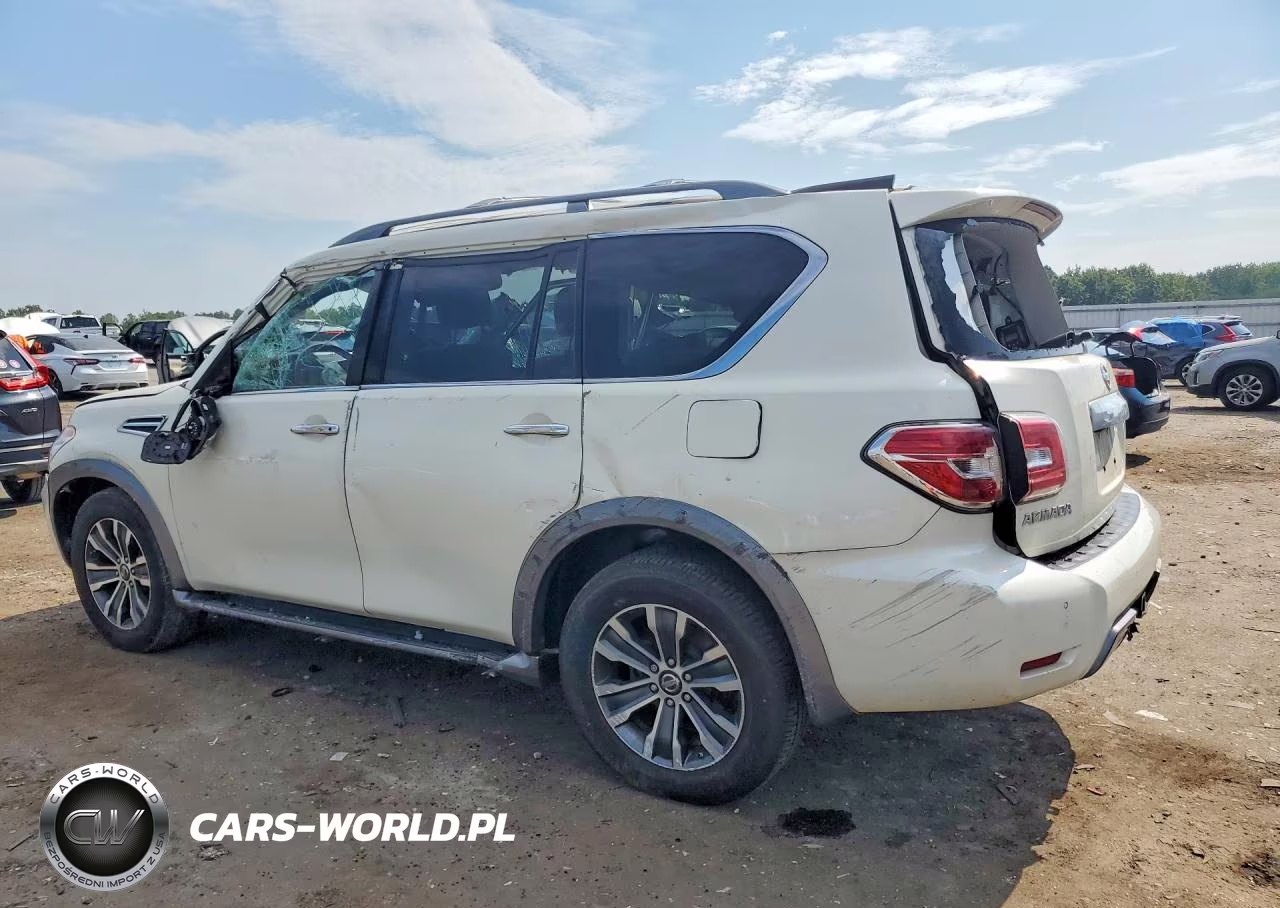 2019 Nissan Armada Sl VIN:JN8AY2NCXKX510236 - 2