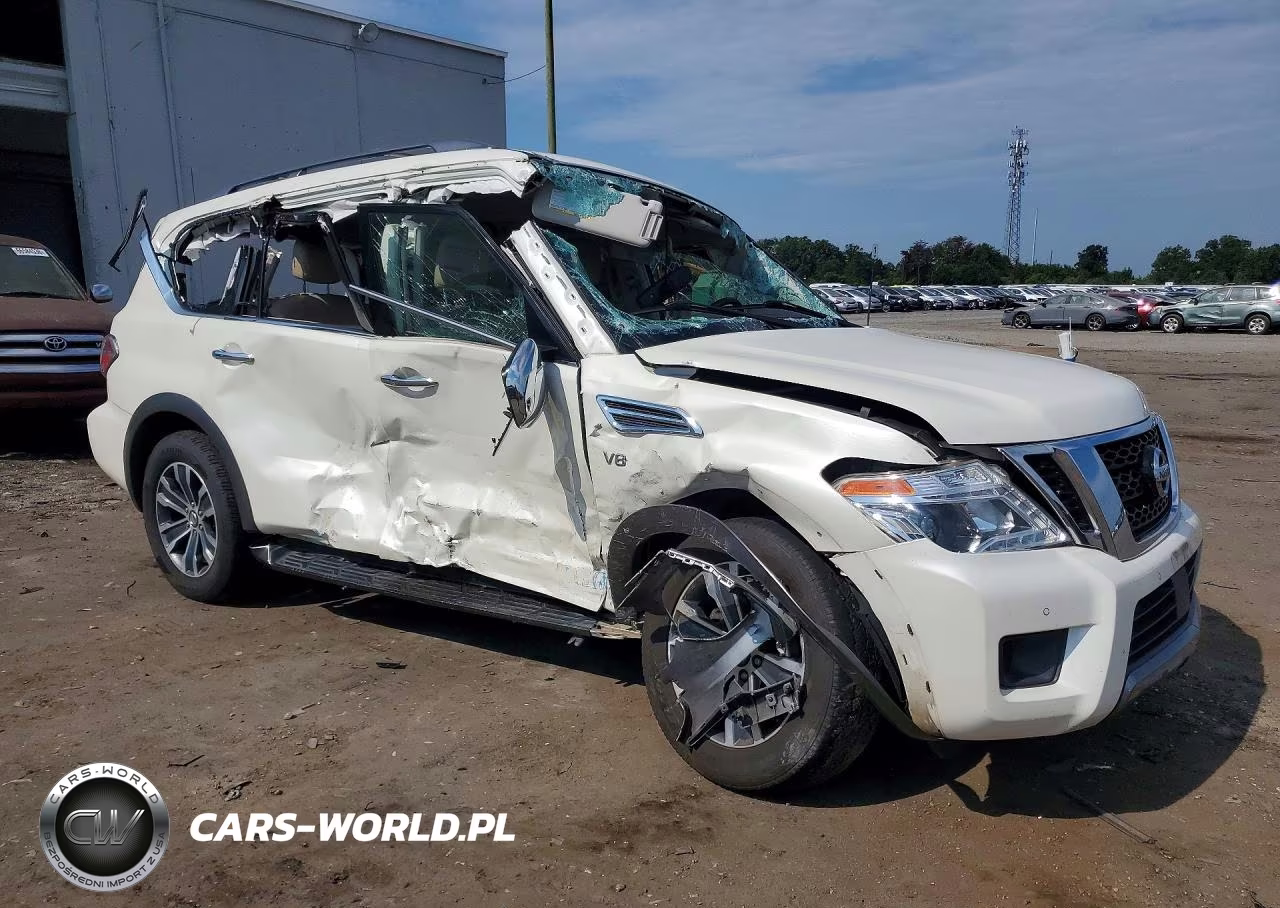 2019 Nissan Armada Sl VIN:JN8AY2NCXKX510236 - 4
