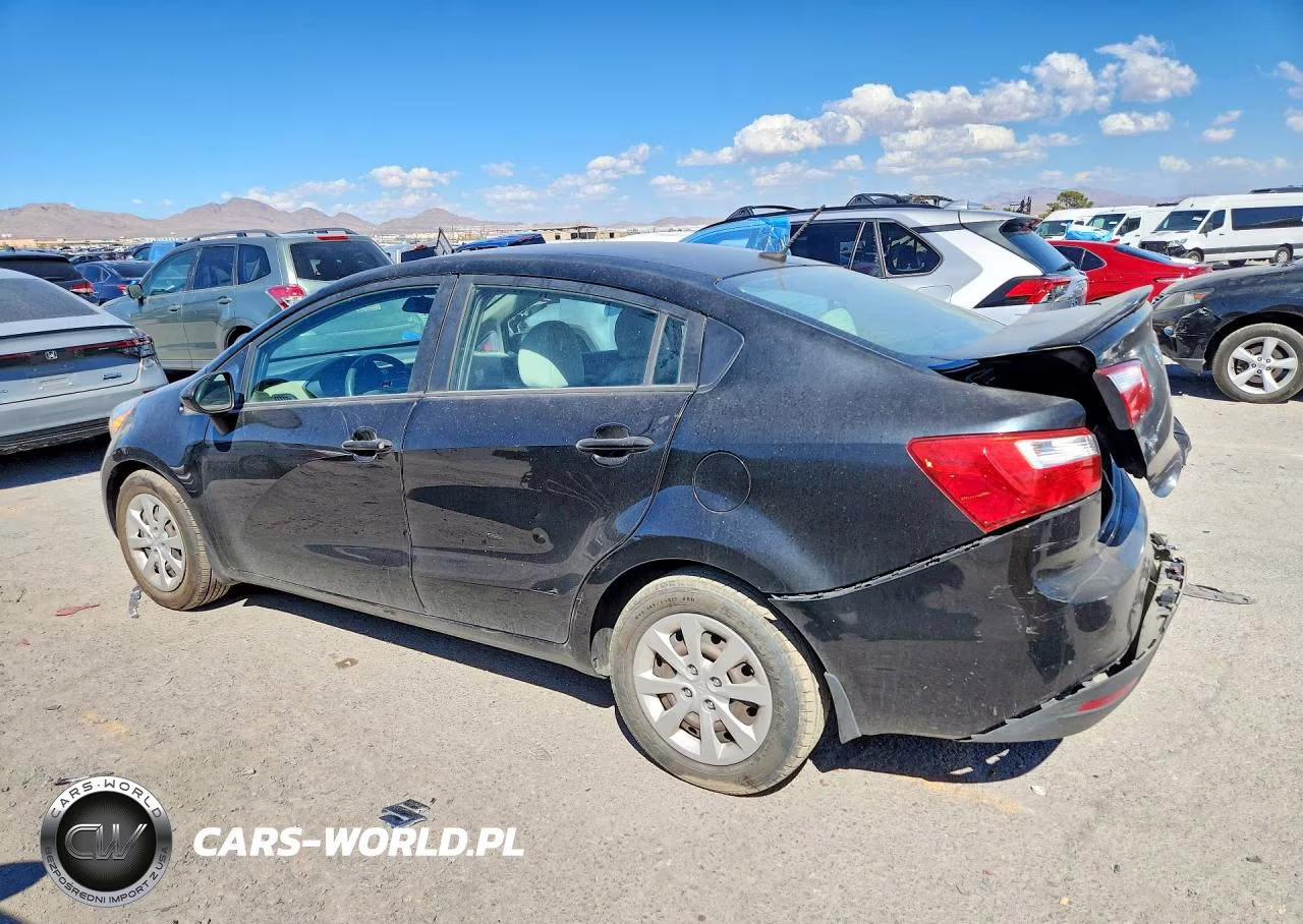 2013 Kia Rio Lx VIN:KNADM4A34D6195722 - 2