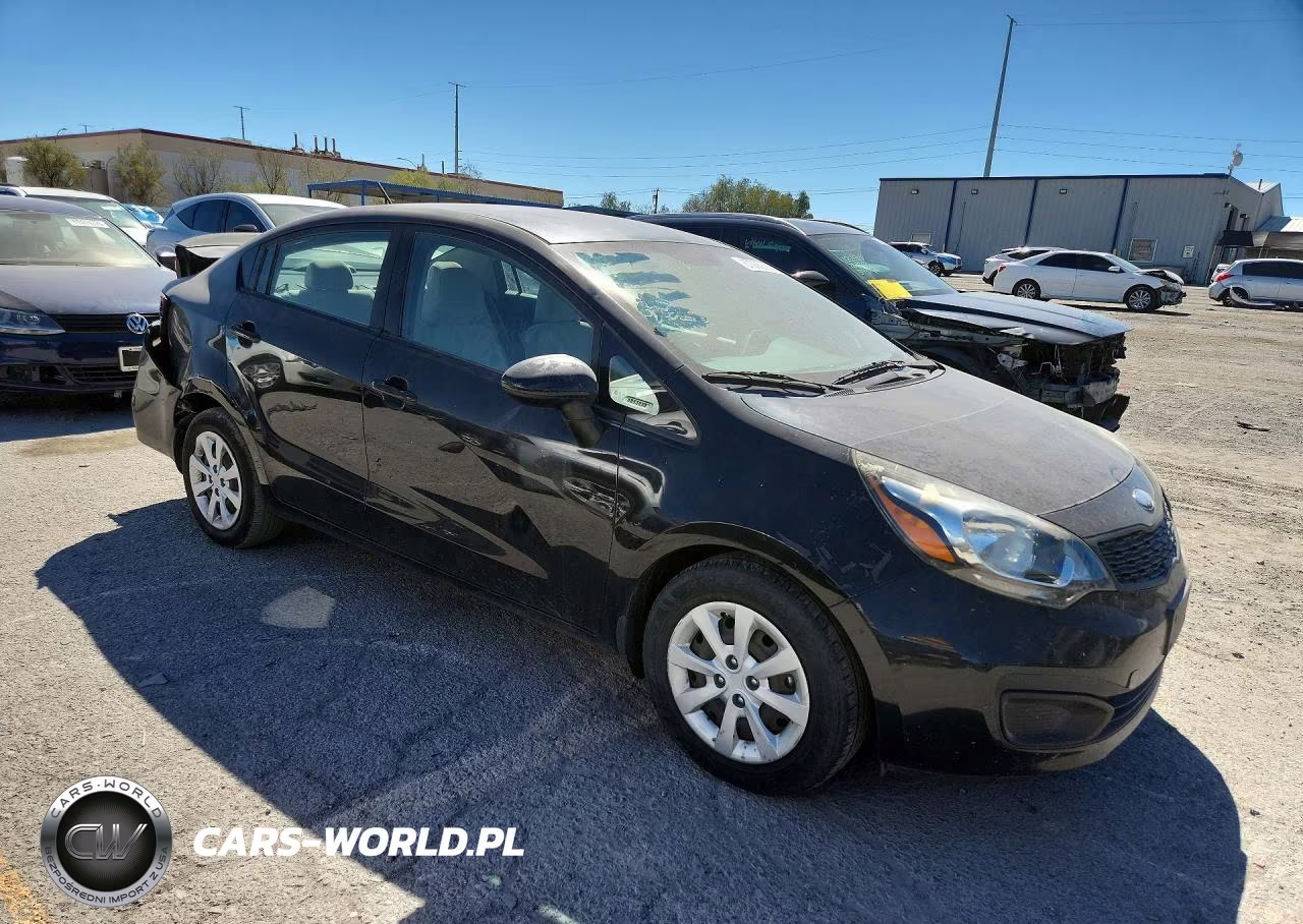2013 Kia Rio Lx VIN:KNADM4A34D6195722 - 4