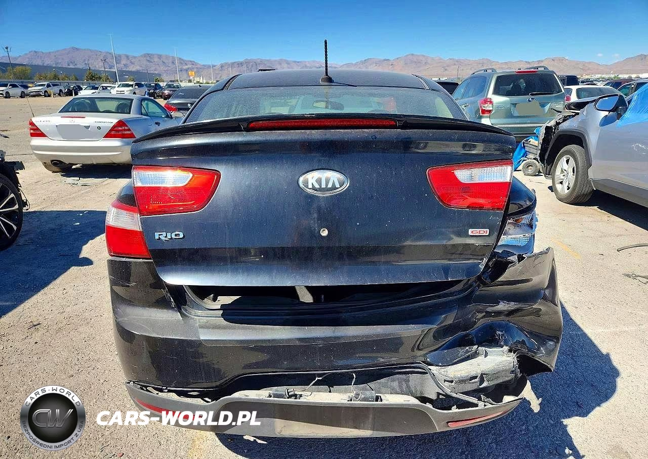 2013 Kia Rio Lx VIN:KNADM4A34D6195722 - 6